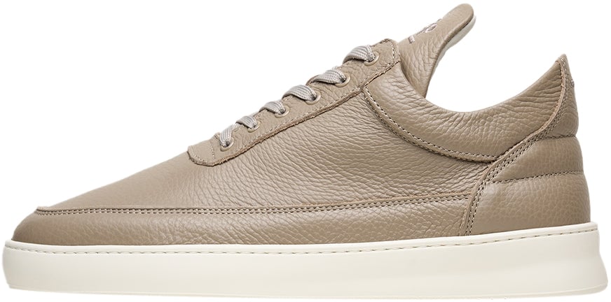 Filling Pieces Low Top Grain Taupe Bruin
