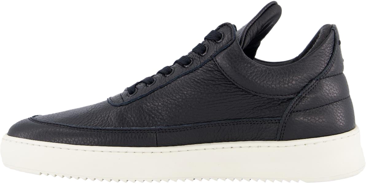 Filling Pieces Heren Low Top Grain Zwart