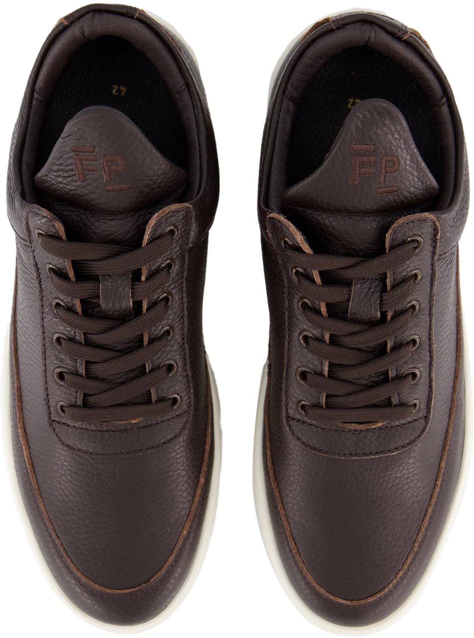 Filling Pieces Heren Low Top Grain Sneaker Bruin Bruin