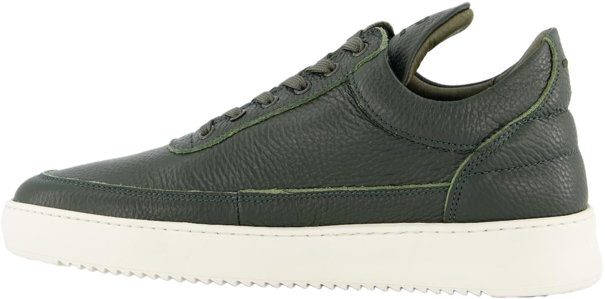 Filling Pieces Heren Low Top Grain Sneaker Groen Groen