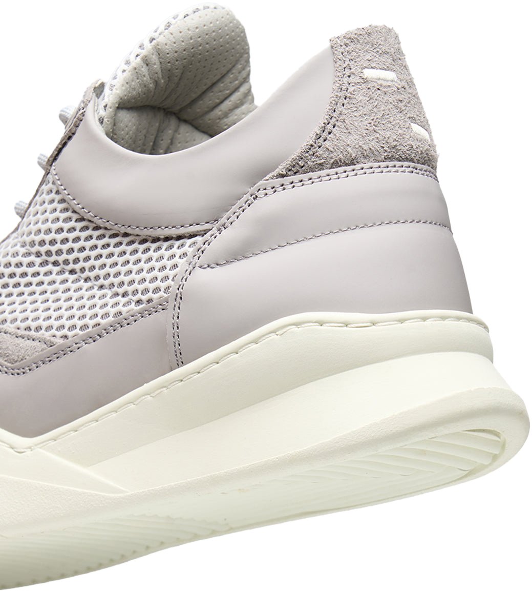 Filling Pieces Low Top Ghost Mesh Grey / White Grijs