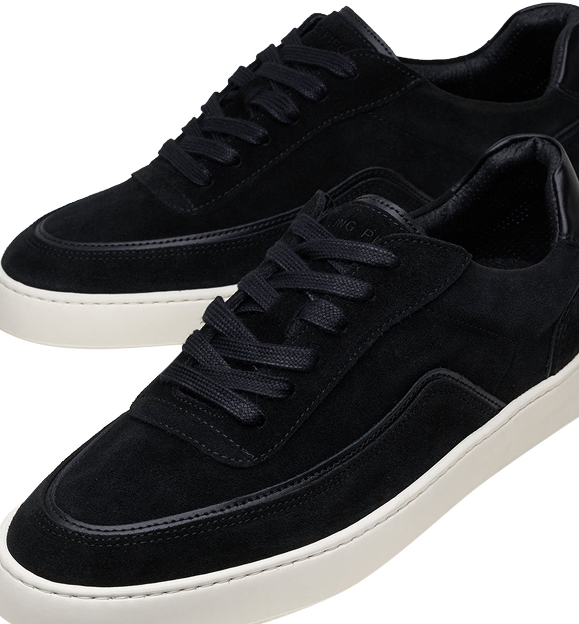 Filling Pieces Mondo Stack Suede Black Zwart