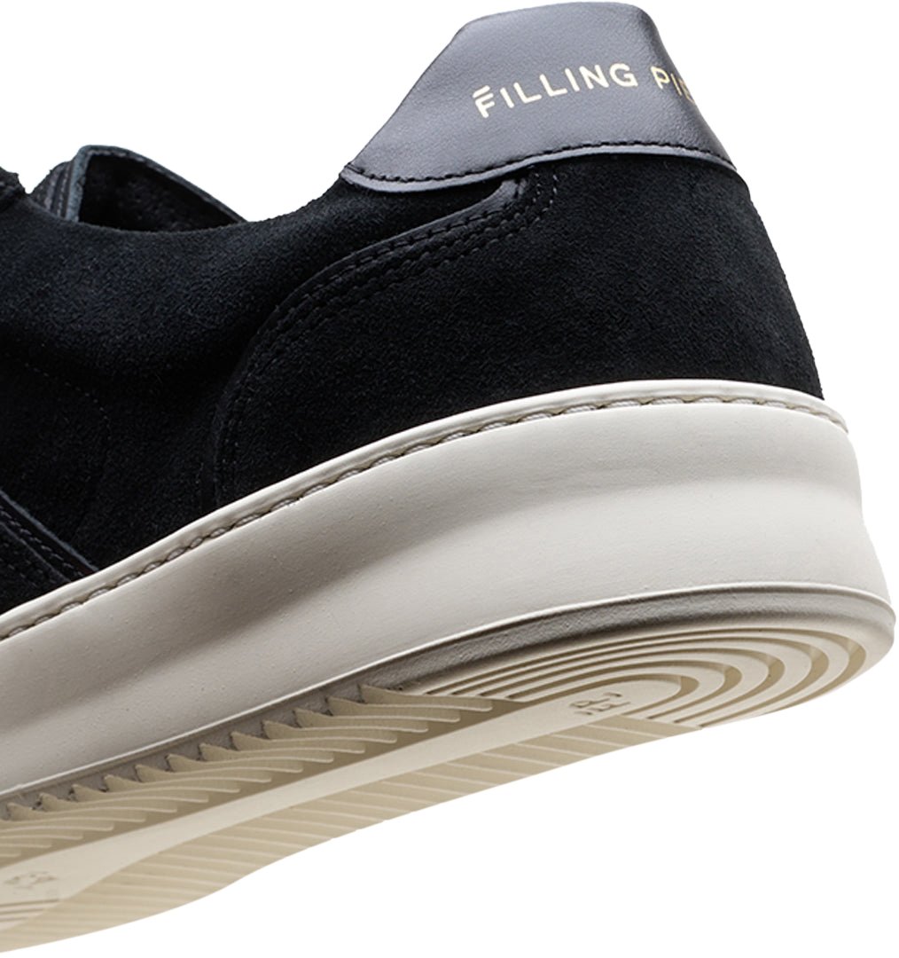 Filling Pieces Mondo Stack Suede Black Zwart