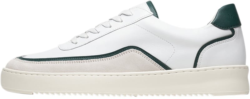 Filling Pieces Mondo Stack Nappa White / Green Wit