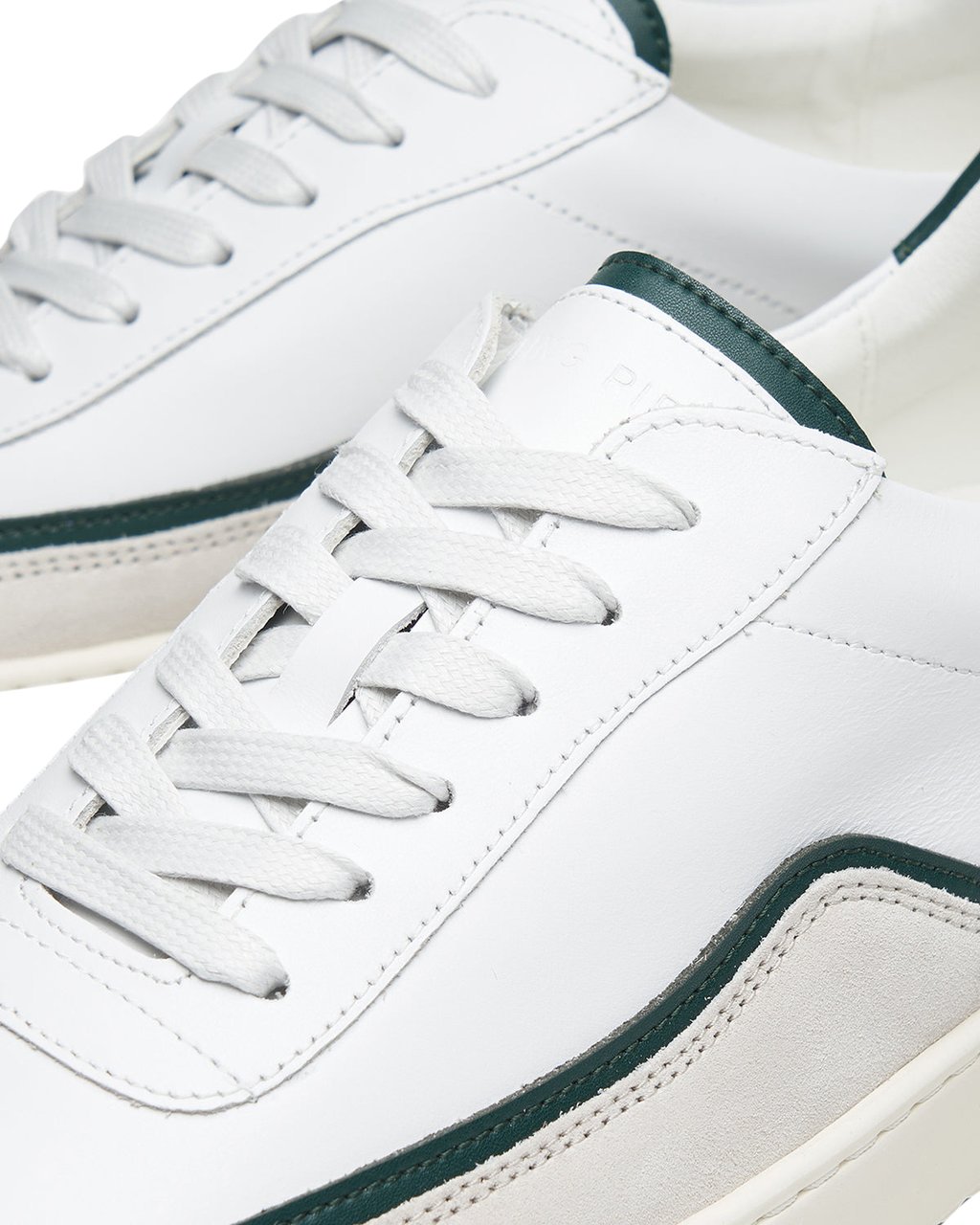 Filling Pieces Mondo Stack Nappa White / Green Wit