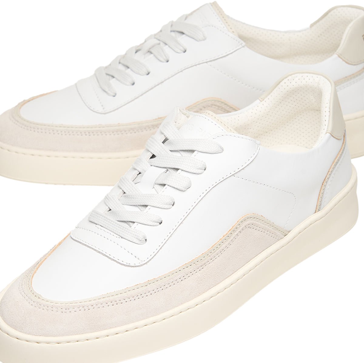 Filling Pieces Mondo Stack Nappa White / Off White Wit