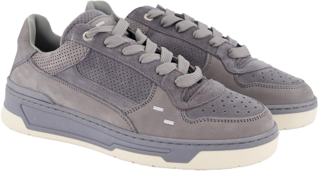 Filling Pieces Heren Cruiser Dive Sneaker Grijs Grijs