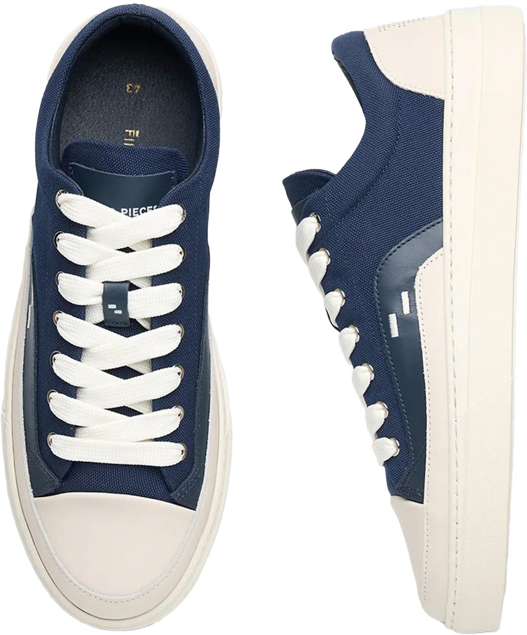 Filling Pieces Heren Riviera Low Blauw