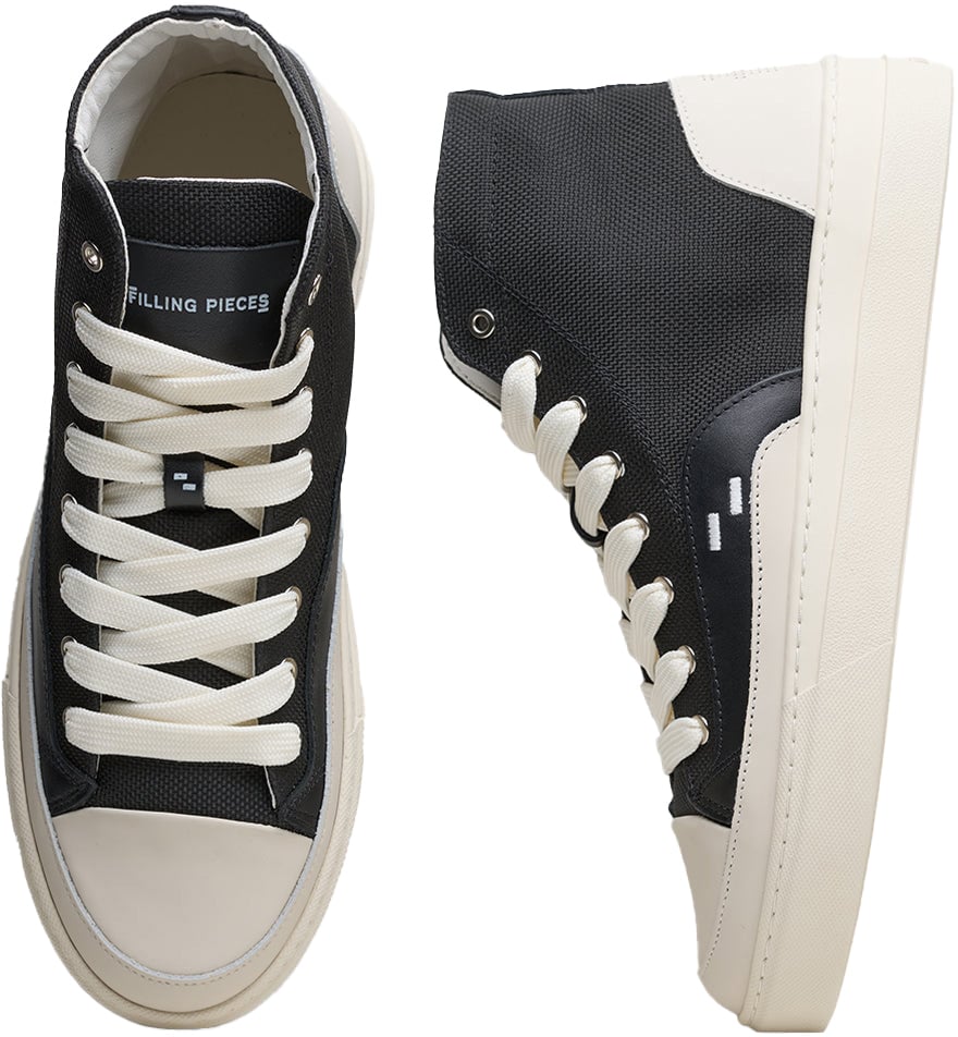 Filling Pieces Riviera Mid Black Zwart