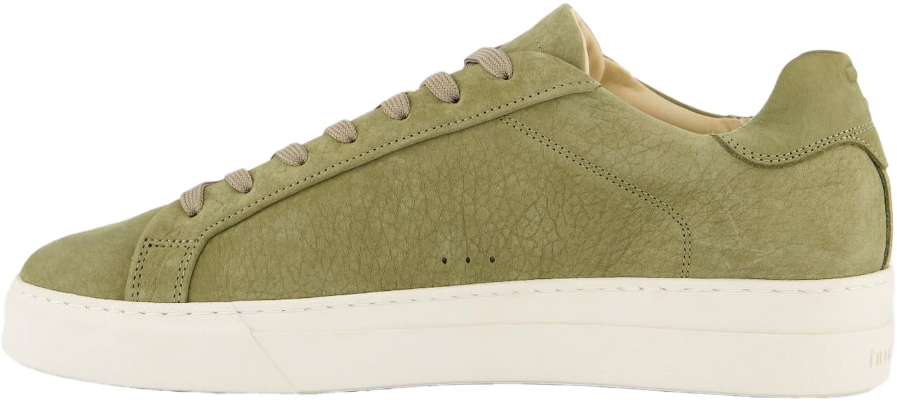 Filling Pieces Heren Tiebreak Grain Sneaker Groen Groen
