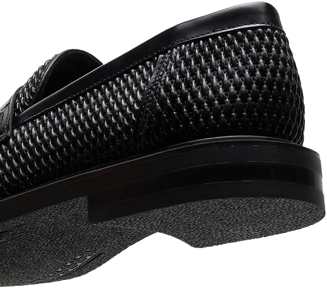 Filling Pieces Loafer Reed Black Zwart