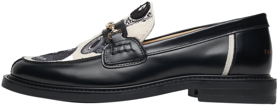 Filling Pieces Loafer Vinyl Black Zwart