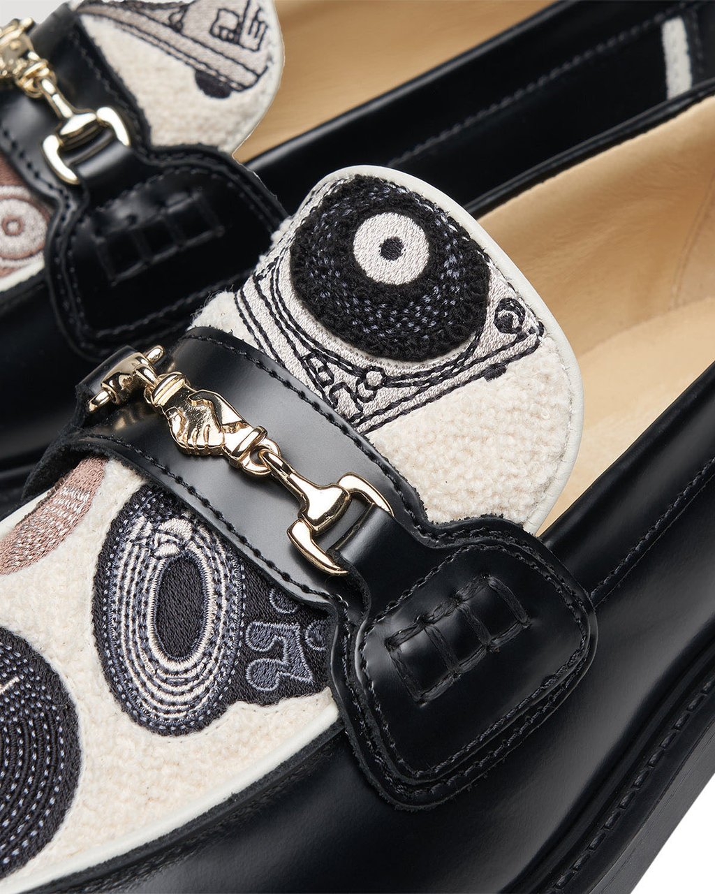 Filling Pieces Loafer Vinyl Black Zwart