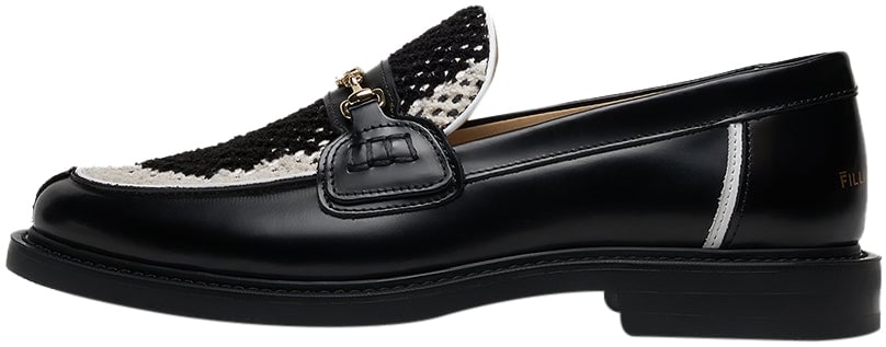 Filling Pieces Loafer Rugby Degrade Black Zwart