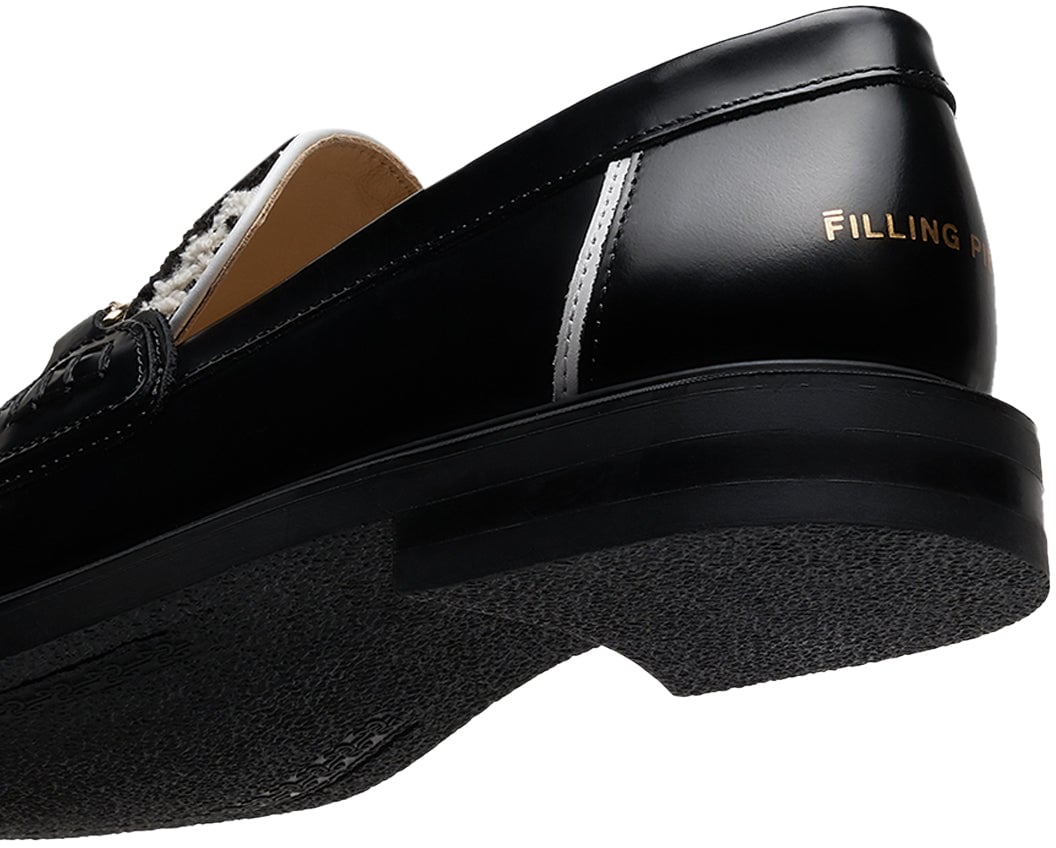 Filling Pieces Loafer Rugby Degrade Black Zwart