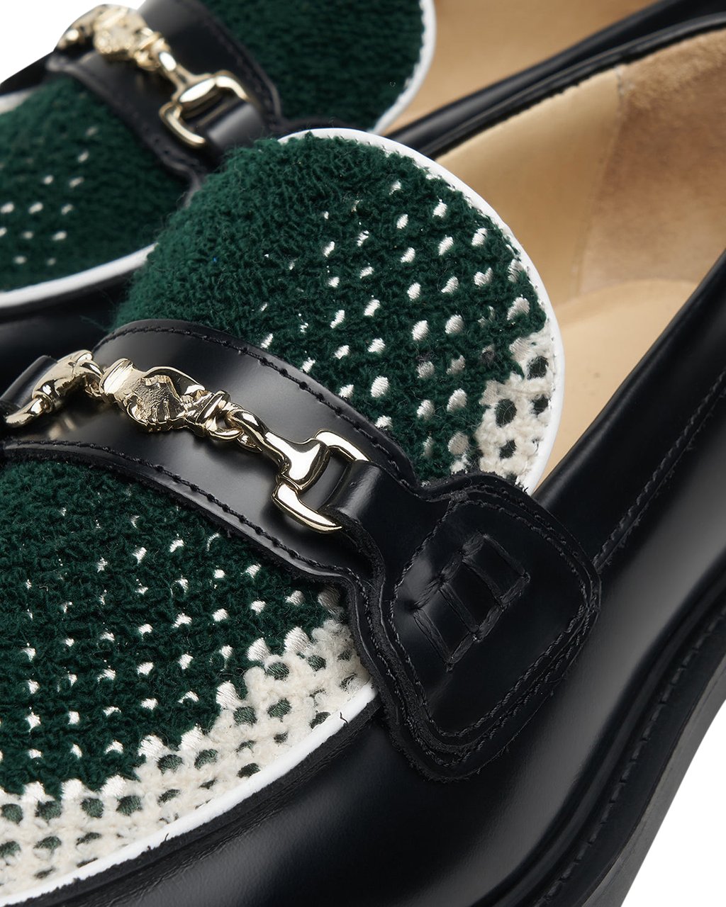 Filling Pieces Loafer Rugby Degrade Dark Green Groen