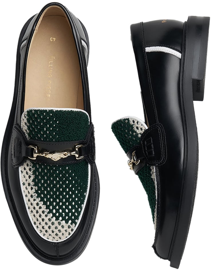 Filling Pieces Loafer Rugby Degrade Dark Green Groen