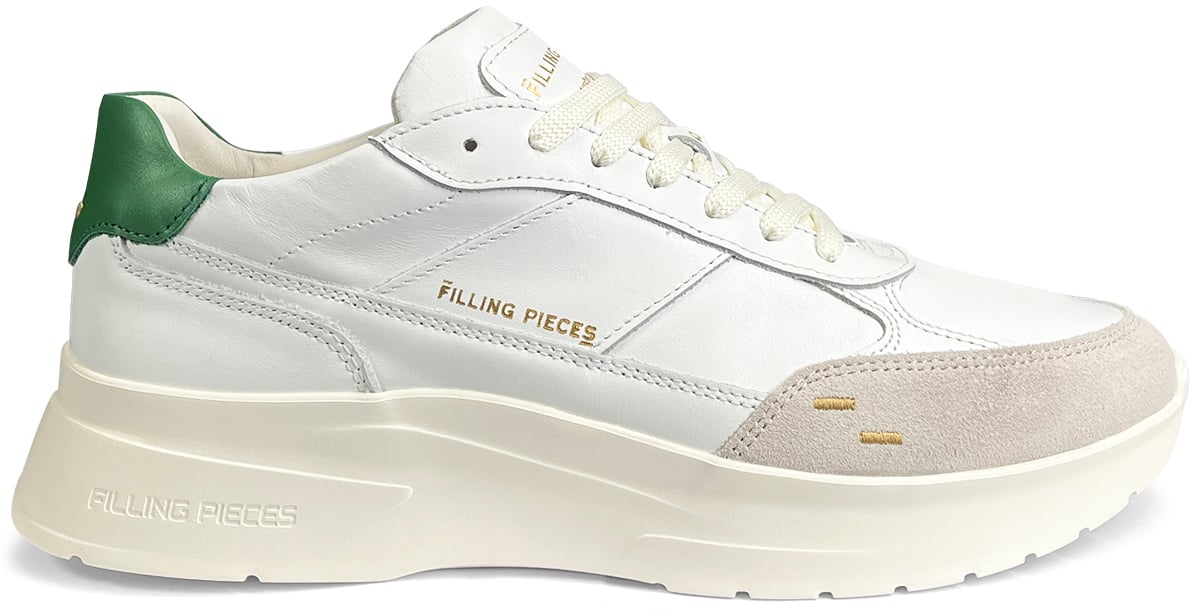 Filling Pieces Sneaker Wit Wit