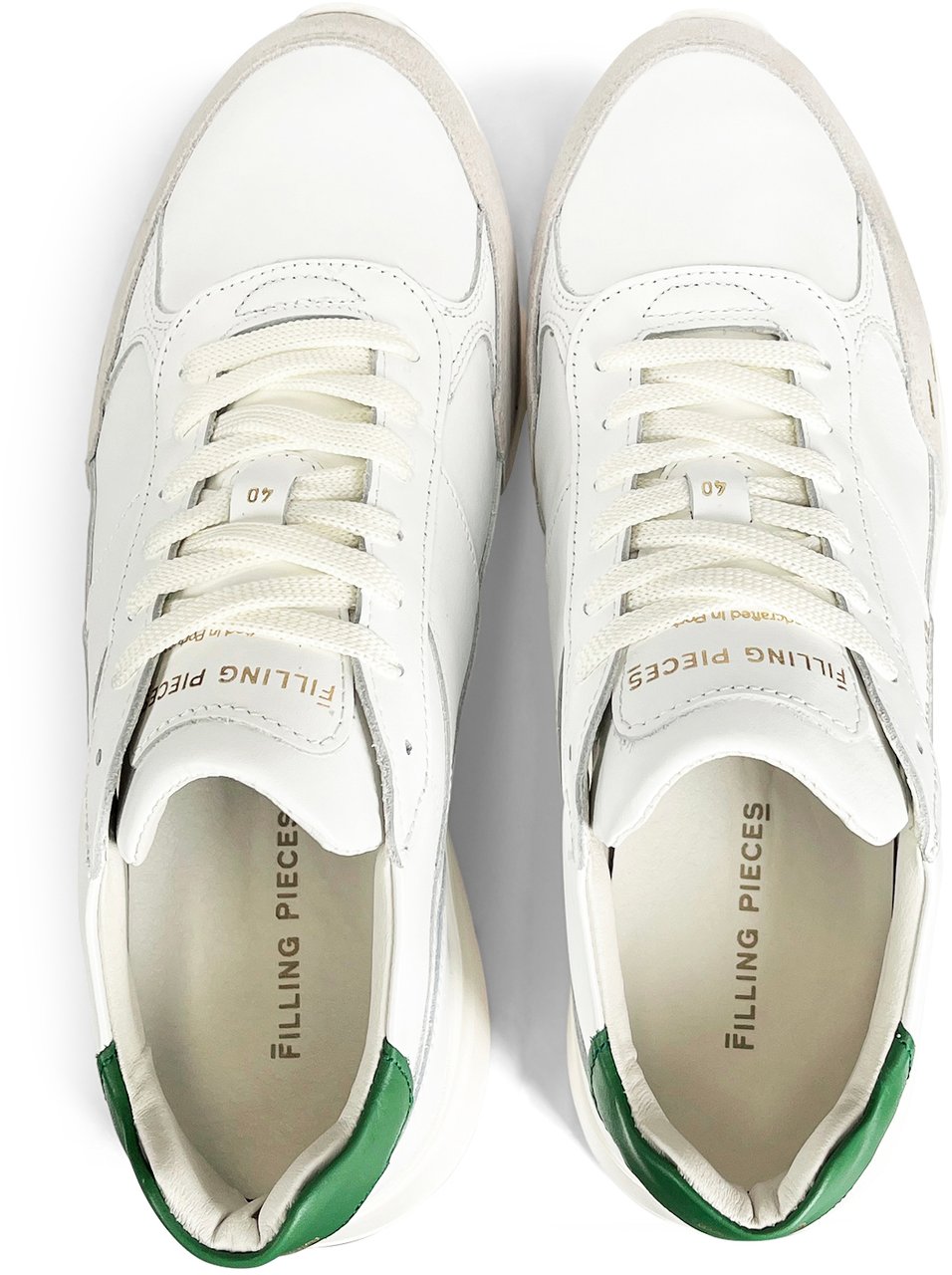 Filling Pieces Sneaker Wit Wit