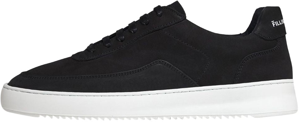 Filling Pieces Mondo 2.0 Ripple Nubuck Black Zwart