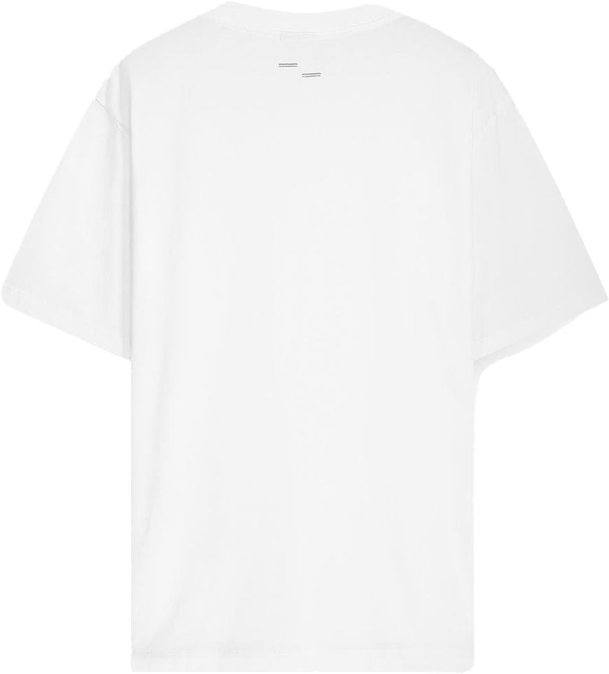 Filling Pieces T-shirt Embroidered Knot White Wit