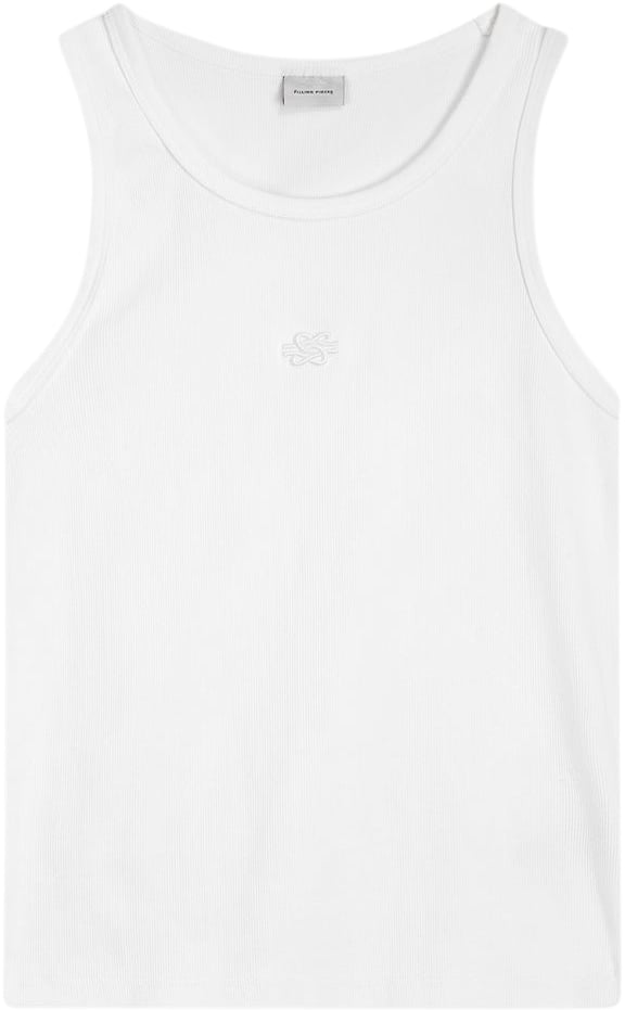 Filling Pieces Tank Top Knot White Wit