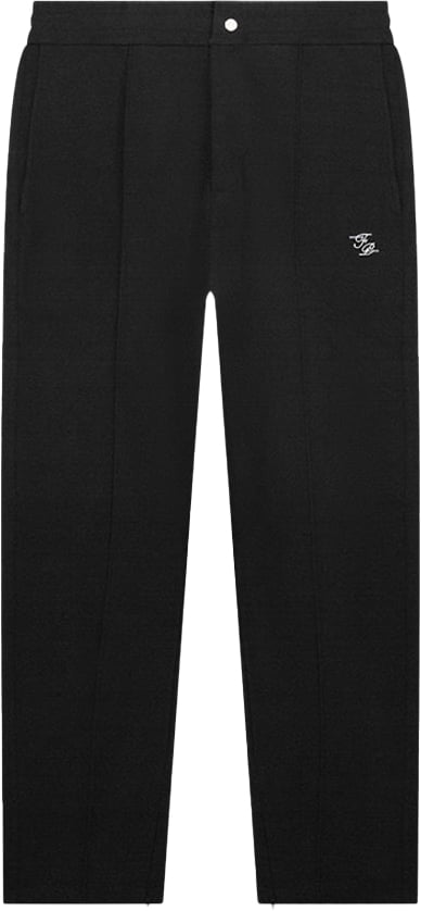 Filling Pieces Coach Pants Logo Black Zwart