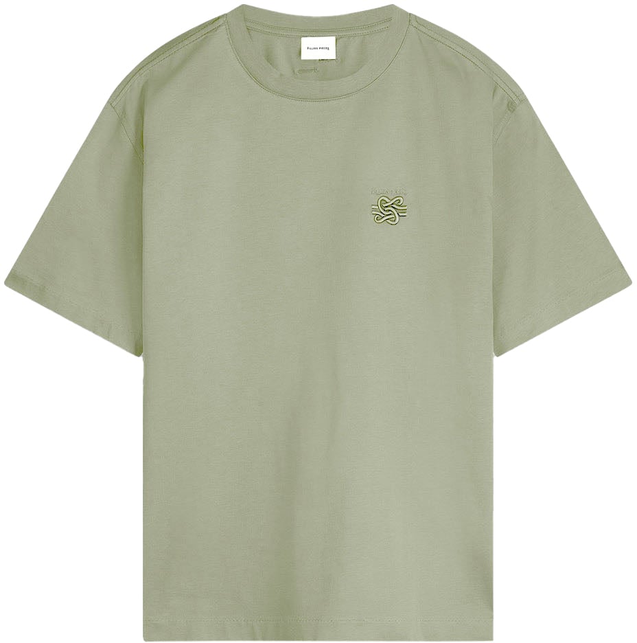Filling Pieces T-shirt Embroidered Knot Tea Bruin