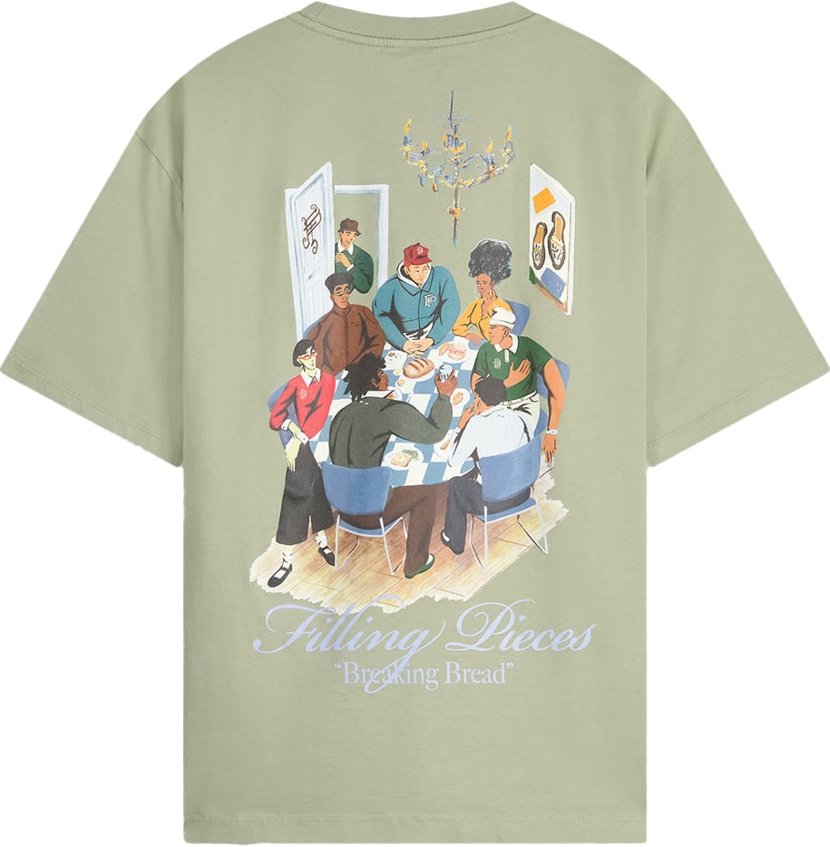 Filling Pieces T-shirt Supper Tea Bruin