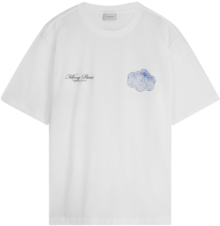 Filling Pieces T-shirt Citrus White Wit