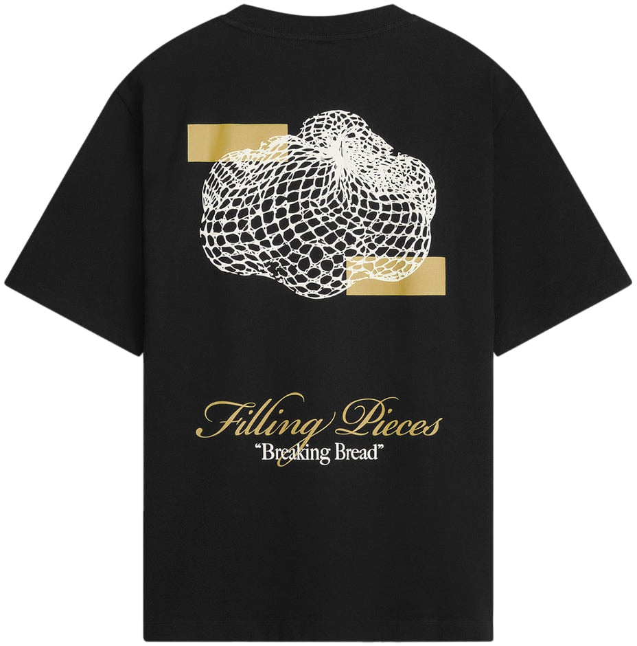 Filling Pieces T-shirt Citrus Black Zwart