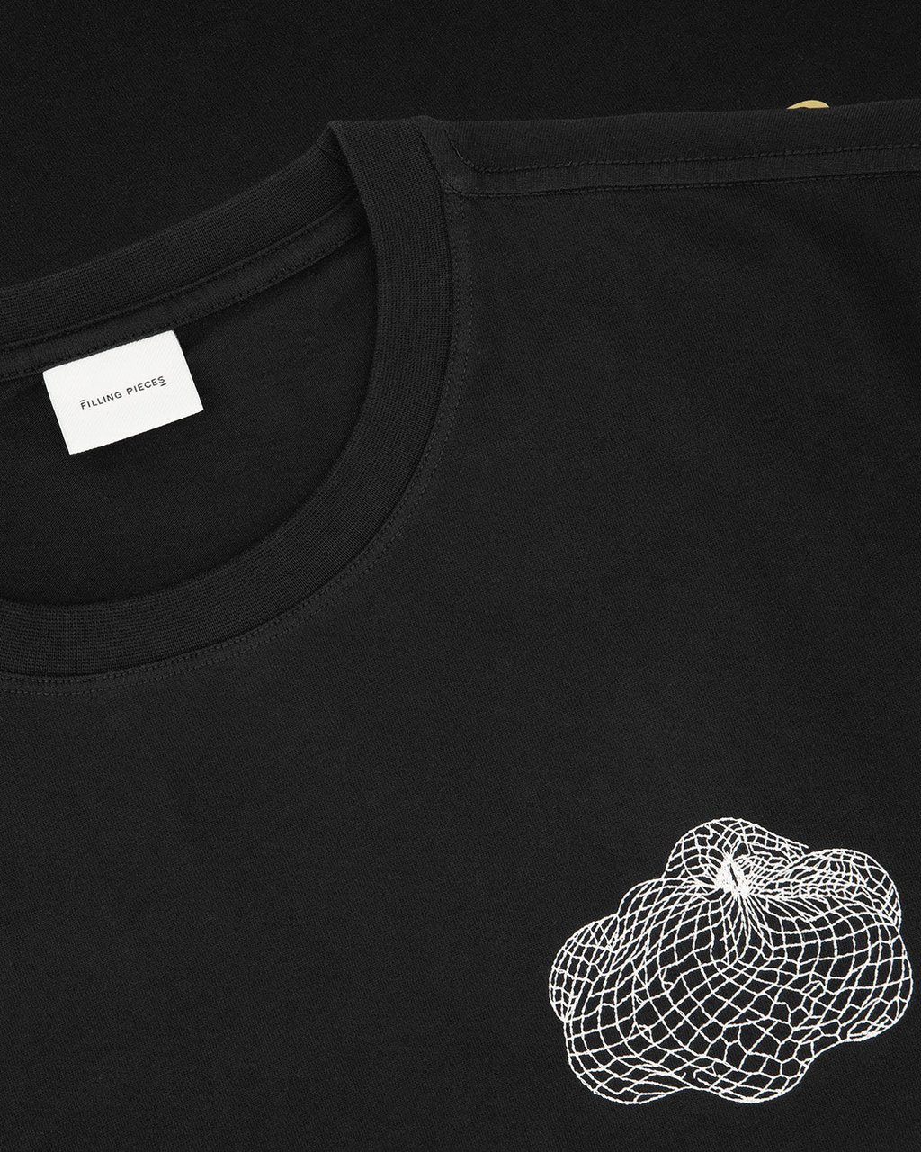 Filling Pieces T-shirt Citrus Black Zwart