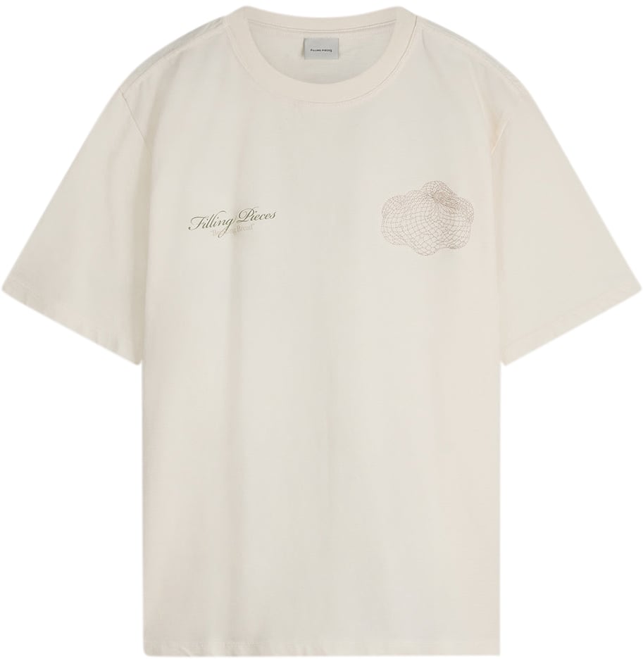 Filling Pieces T-shirt Citrus Antique White Wit