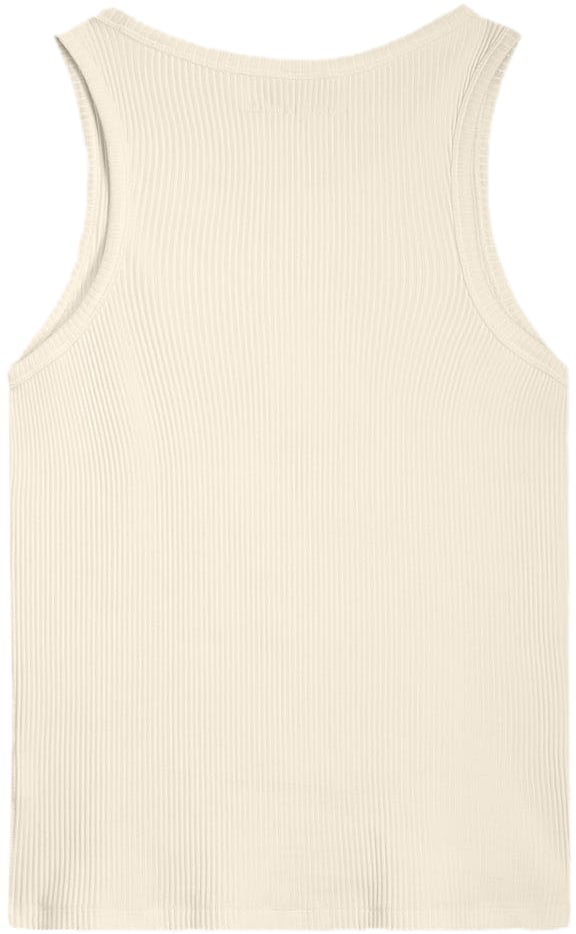 Filling Pieces Knit Tank Top Antique White Wit