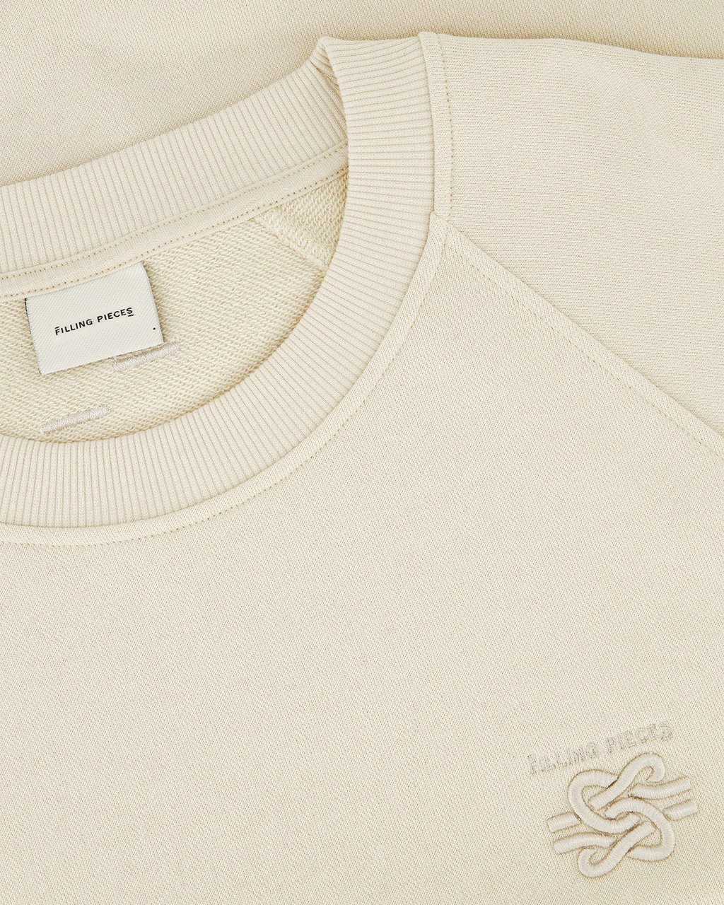 Filling Pieces Sweatshirt Embroidered Knot Peyote Divers