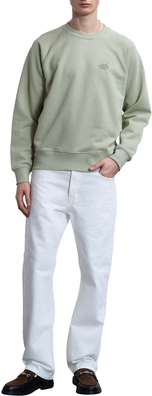 Filling Pieces Sweatshirt Embroidered Knot Tea Bruin