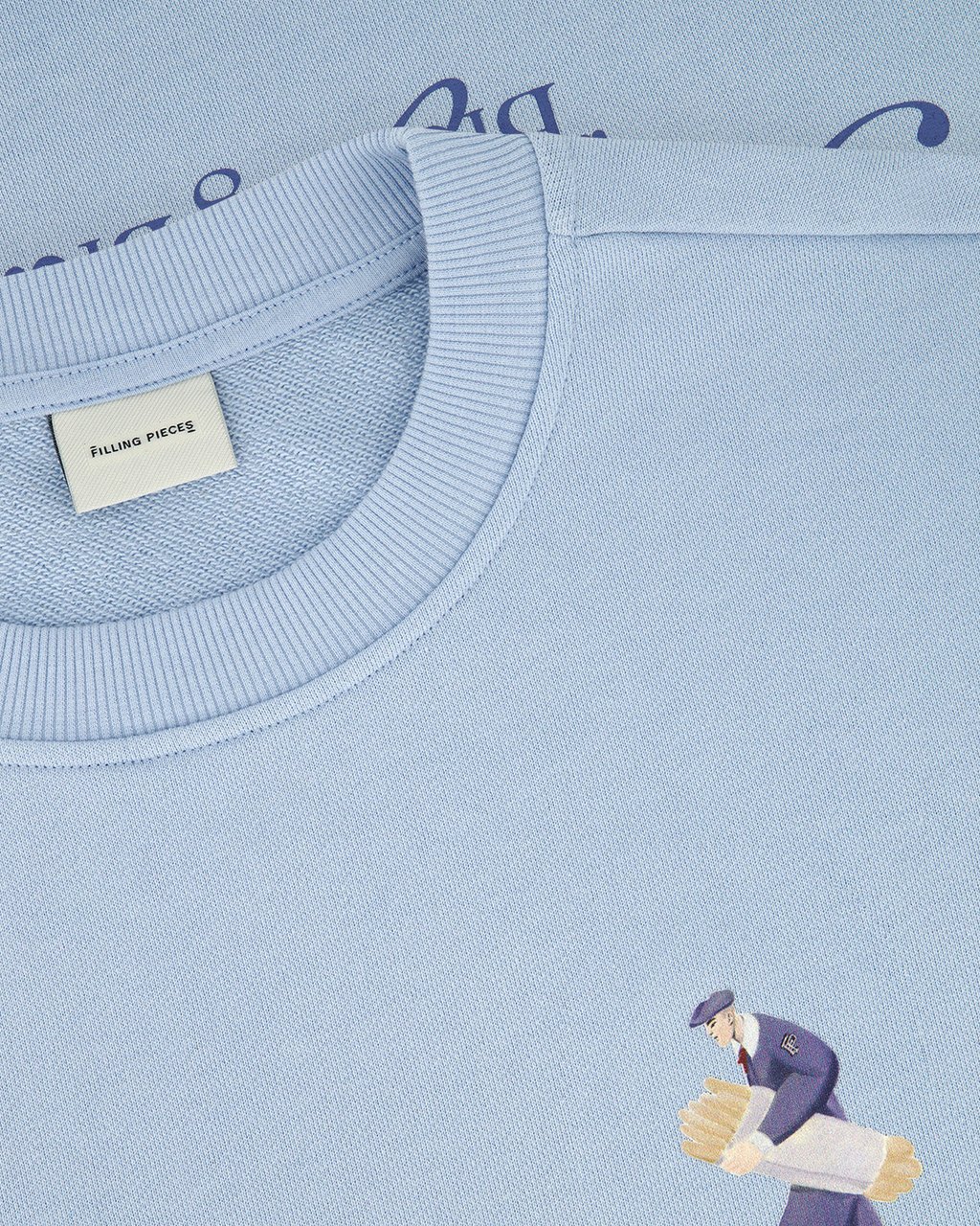 Filling Pieces Sweatshirt Bakery Skyway Blauw