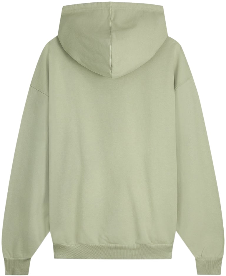 Filling Pieces Hoodie Boxy Embroidered Tea Bruin