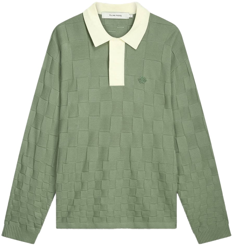 Filling Pieces Knit Shirt Rugby Tea Bruin