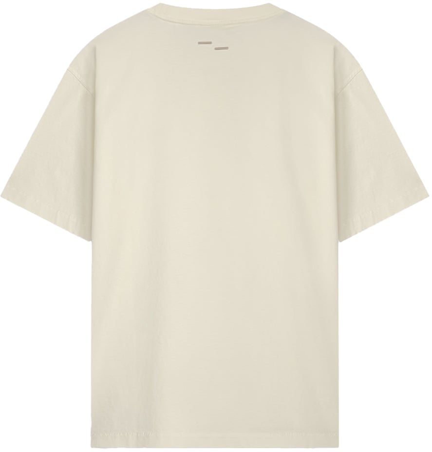 Filling Pieces T-shirt Embroidered Knot Antique White Wit