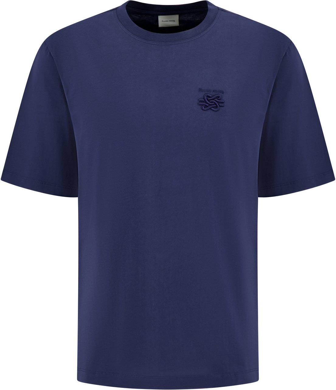 Filling Pieces T-shirt Blauw Blauw