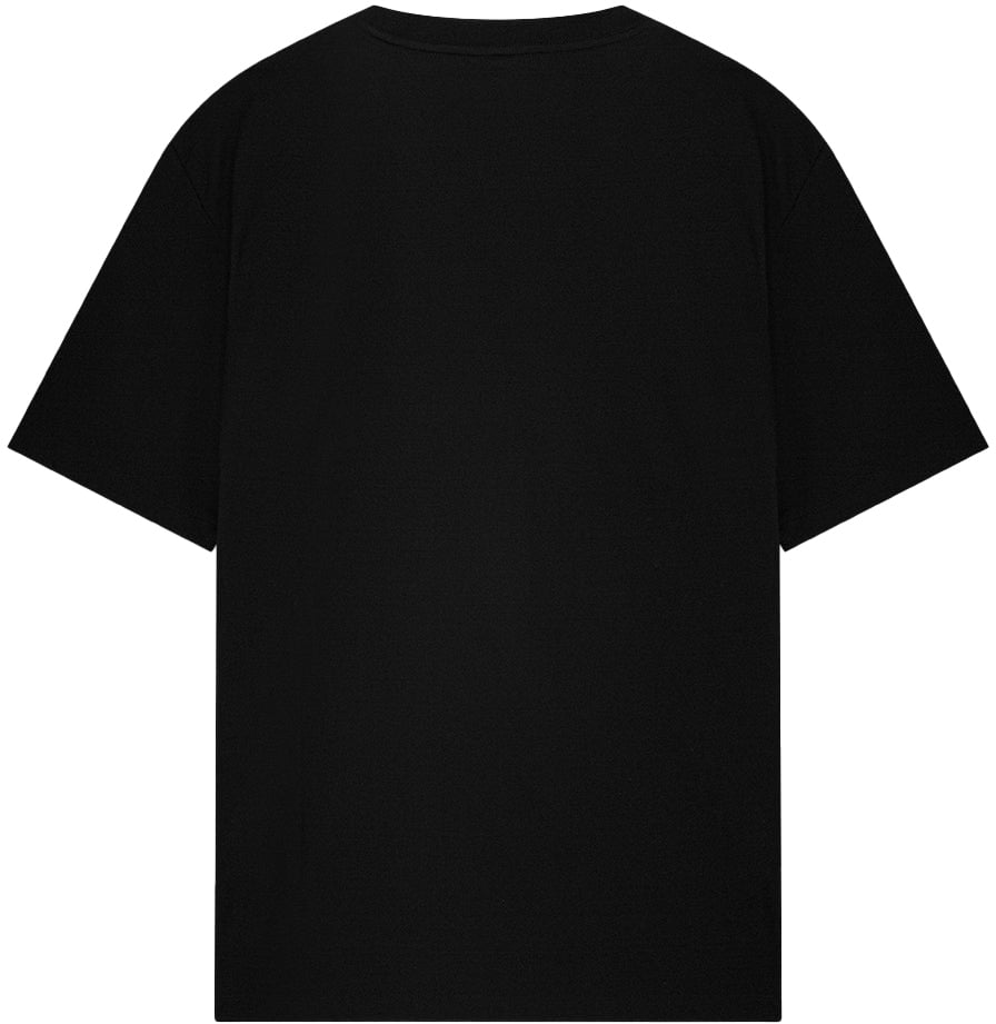 Filling Pieces T-shirt Gowtu Tonal Black Zwart