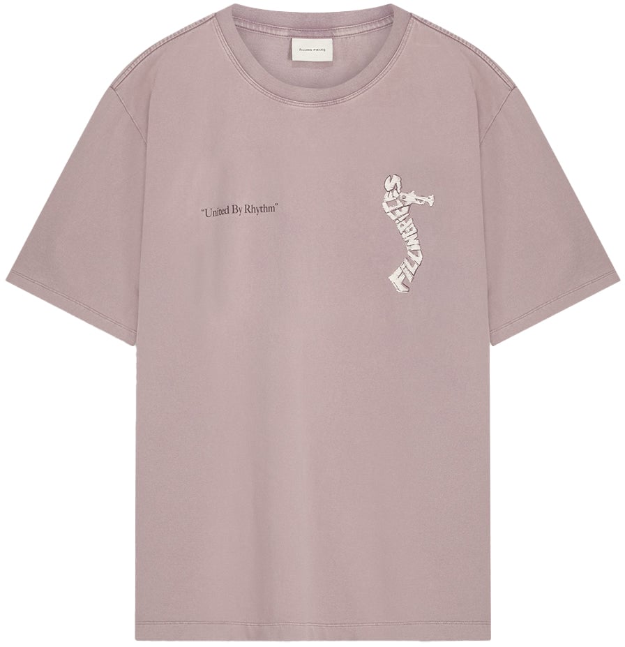 Filling Pieces T-shirt Trumpeteer Vintage Moonscape Grijs