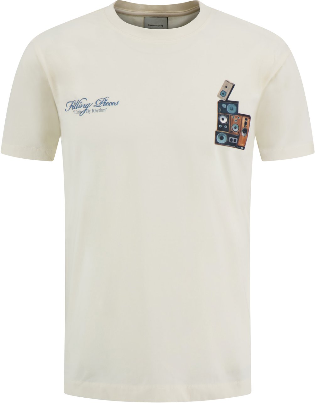 Filling Pieces T-shirt Beige Beige
