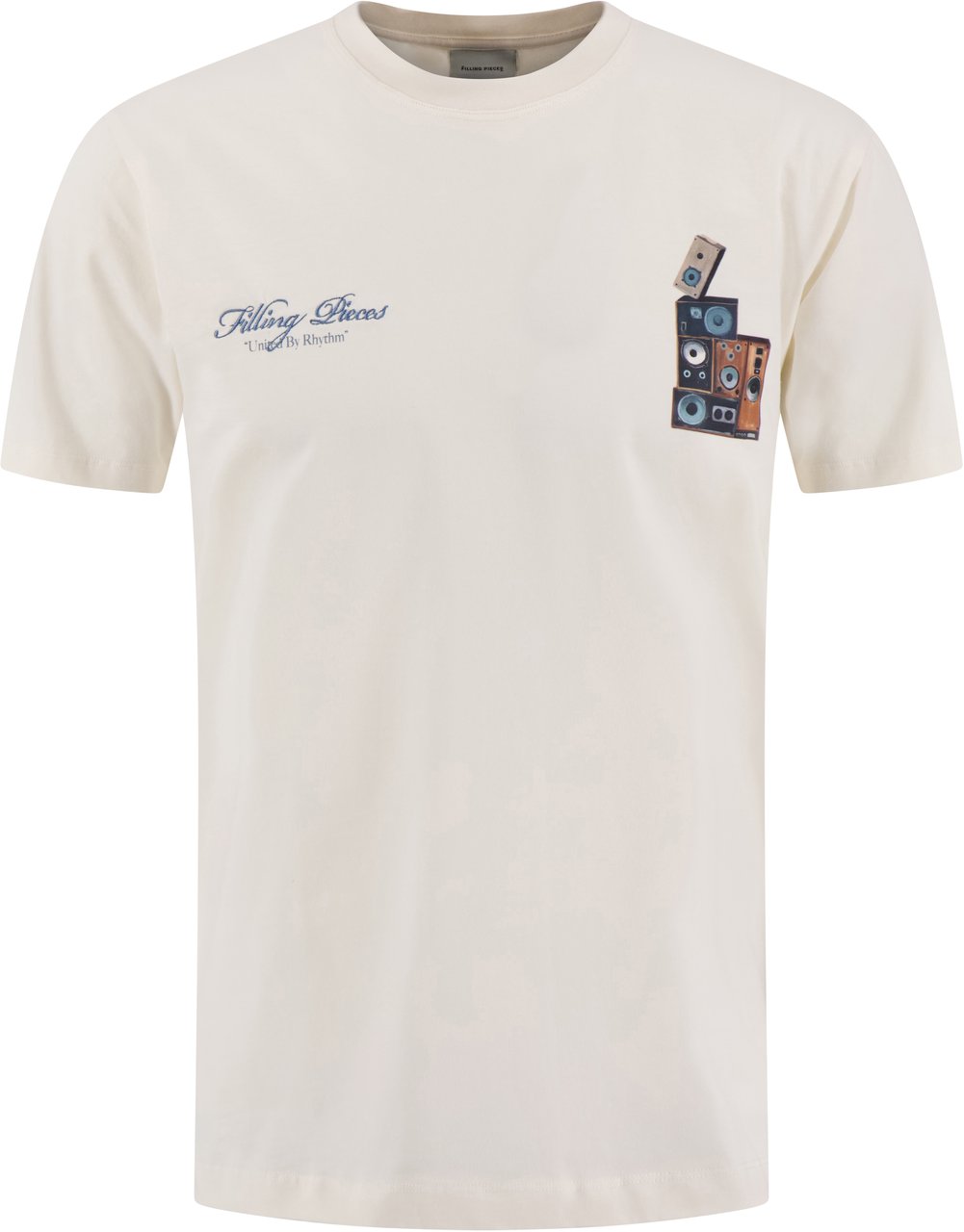 Filling Pieces T-shirt Wit Wit