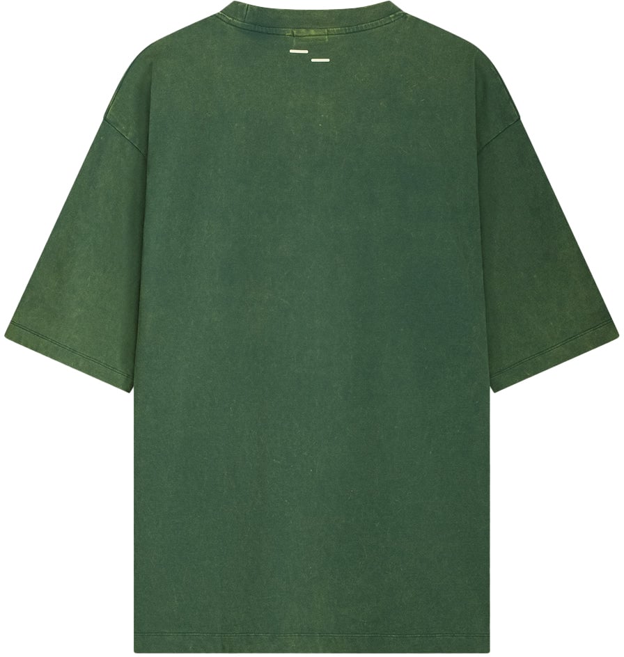 Filling Pieces T-shirt Boxy Vintage Pine Groen
