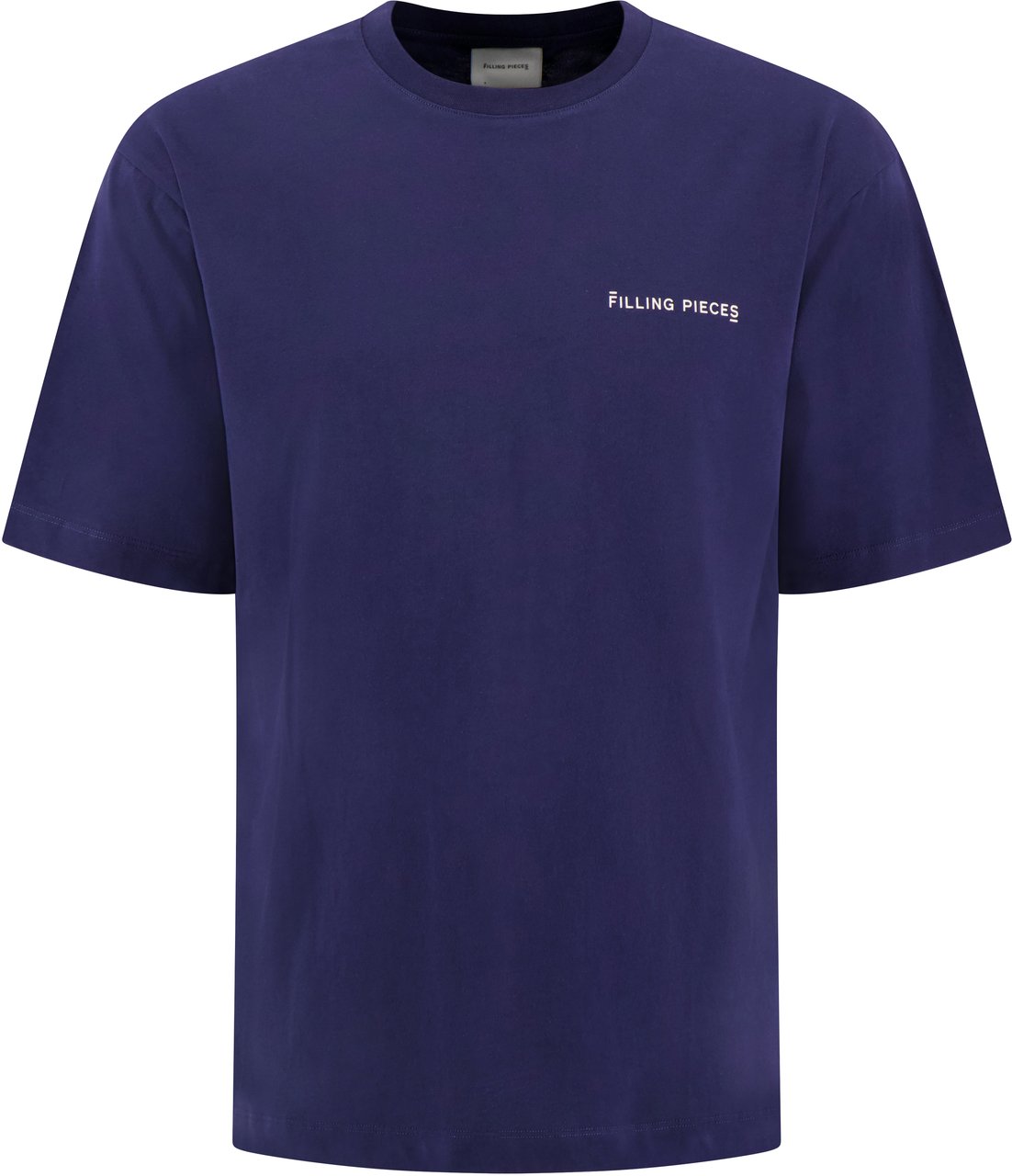 Filling Pieces T-shirt Blauw Blauw