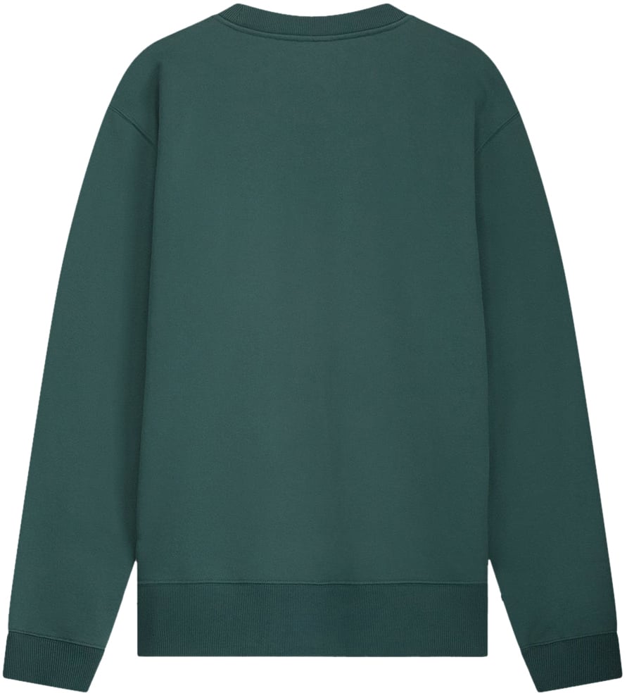 Filling Pieces Sweatshirt Gowtu Tonal Pine Groen