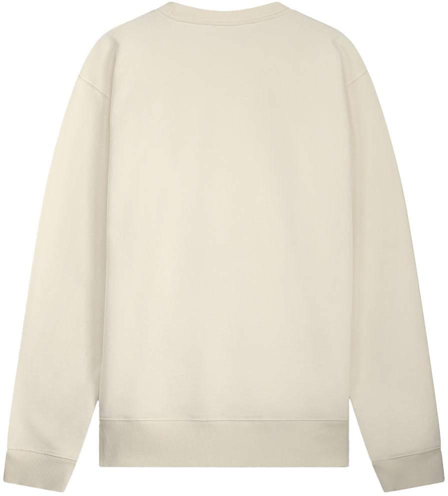 Filling Pieces Sweatshirt Gowtu Tonal Antique White Wit