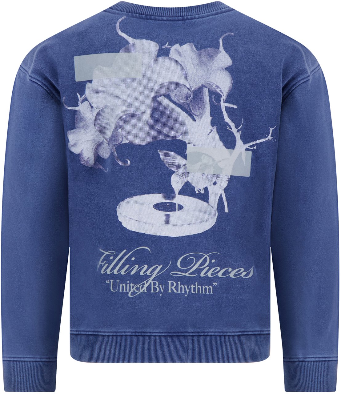 Filling Pieces Sweater Blauw Blauw